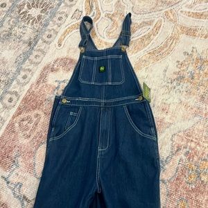 John Deere Denim Overalls Boys size 16 - NWT